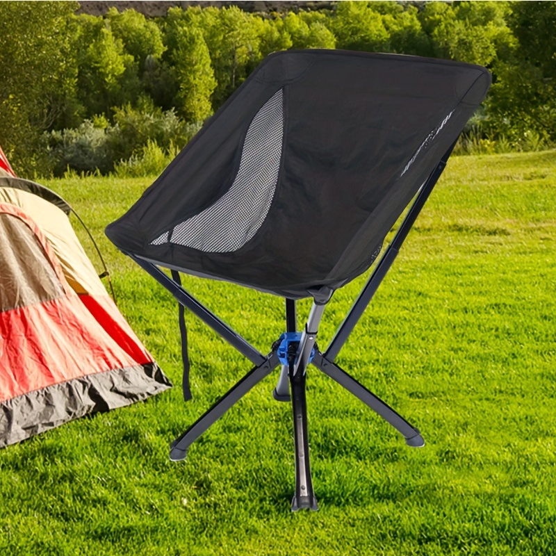  Kisangel Mini taburete de viaje silla de camping taburete de camping  taburete de pesca plegable silla plegable silla Slacker taburete plegable  taburete de pesca al aire libre taburete plegable portátil 