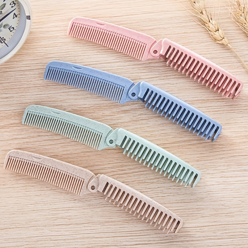 1pcs Stainless Steel Foldable Automatic Combs Knife Brushes Hair