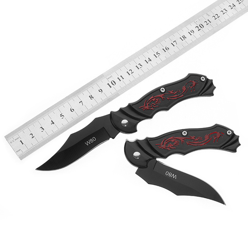 1pc Fish Shaped Pocket Knife For Outdoor, Camping, Self-Defense,Express  Delivery Open Box