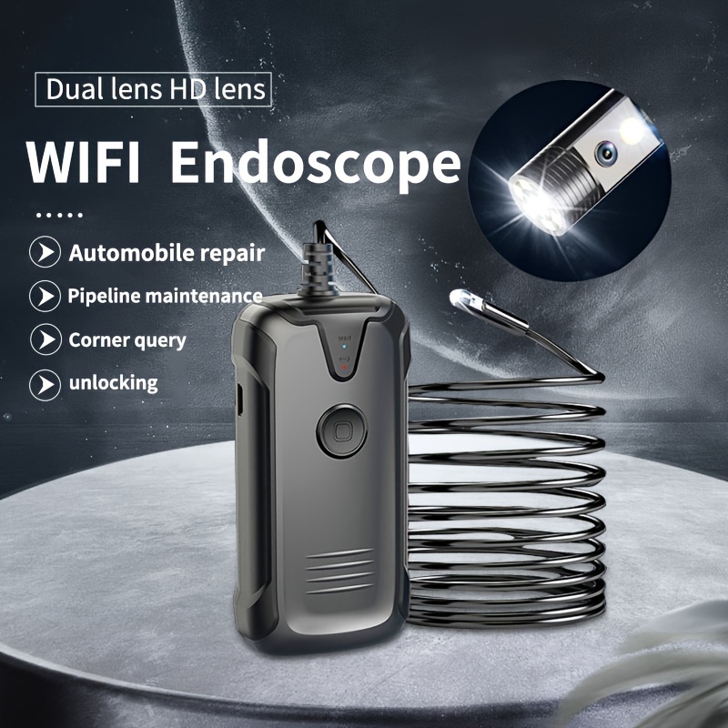Wi Fi Endoscopio Fotocamera Iphone - Resi Gratuiti Entro 90 Giorni - Temu  Italy