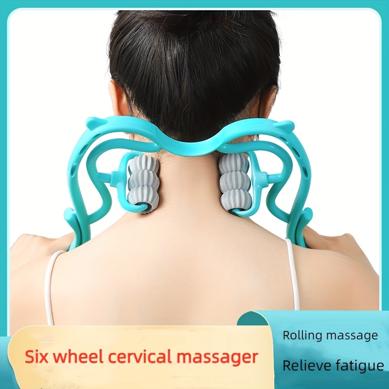 Masajeador de cuello cervical relajante manual corporal