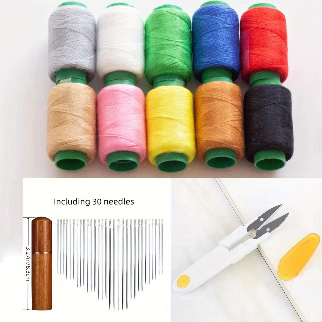 Sewing Kit With 100 Sewing Supplies And Accessories 24 Color Threads Needle  And Thread Kit Products For Small Fixes Basic Mini Travel Sewing Kit For  Emergency Repairs