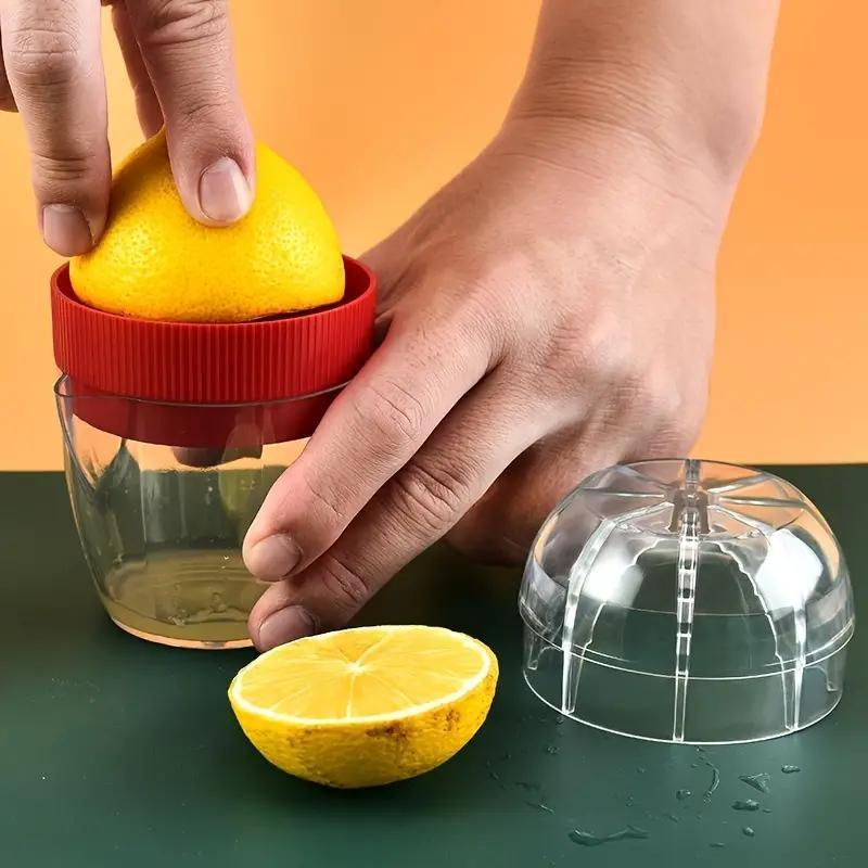 1pcs Presse-agrumes de citron manuel, Acrylique Manuel Lemon Slice