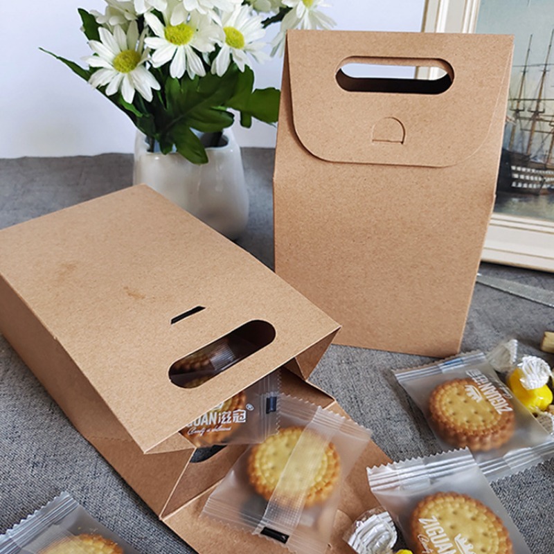 Kraft Paper Packaging Box Disposable Lunch Box Takeout - Temu