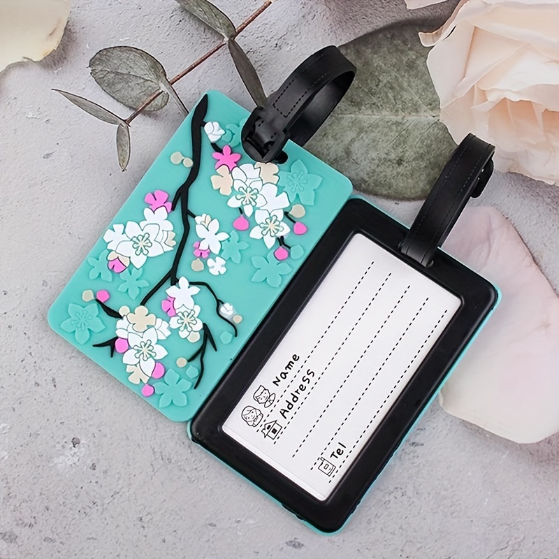 Leaf Letter F Luggage Tags for Suitcases with Strap Travel Bag Tags for  Luggage Cute Name Tag Luggage Identifier Labels for Baggage Bag Backpacks