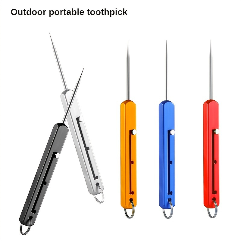 Mini Pocket Toothpick Holder Reusable Stainless Steel - Temu