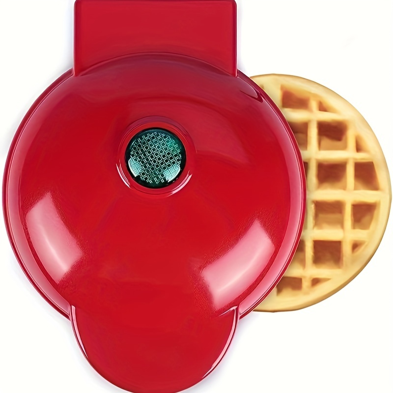  Dash Mini Waffle Maker Machine, Red Heart 4 Inch & Mini Maker  Electric Round Griddle for Individual Pancakes, Cookies, Eggs & other on  the go Breakfast, Lunch & Snacks - Red