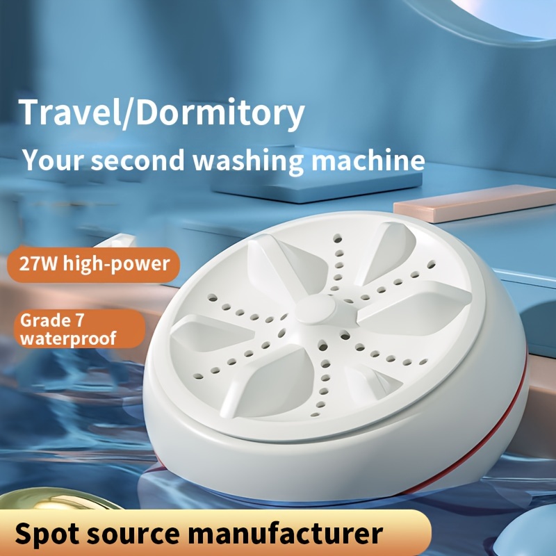 Rechargeable 5L Big Capacity Mini Washing Machine Portable Washer for  Clothes Socks Underwear Bras Travel With Spin Dryer - AliExpress