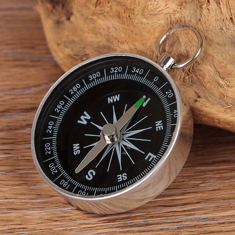 1pc G50 Pure Copper Pocket Watch Style Compass Multifunctional Outdoor  Mountaineering Tool Luminous Dial Protective Cover - Sports & Outdoors -  Temu