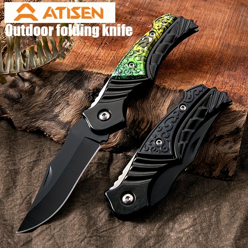  Yummiman Mini Ceramic Pocket Knife Portable Folding Travel  Knives Unique Cute Penguin Gifts for Men Women (Black) : Home & Kitchen