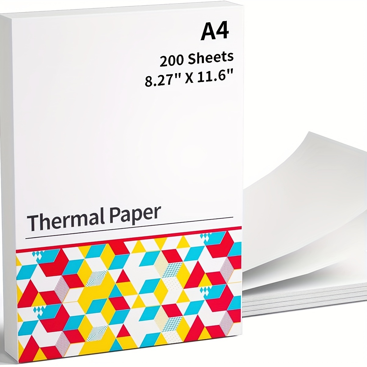 papier thermique à séchage rapide A4 pour imprimante portable M08F