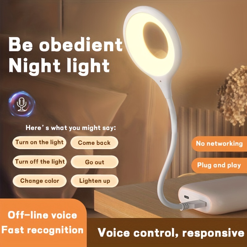 Creative Faucet Night Lights Voice Controlled Induction Light