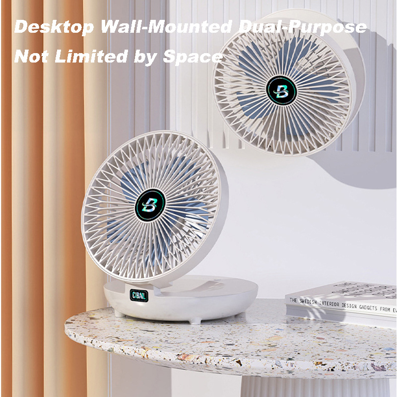 Ventiladores de montaje en pared, ventilador de pared inteligente  temporizado, ventilador oscilante de control remoto, ventilador eléctrico  de 3