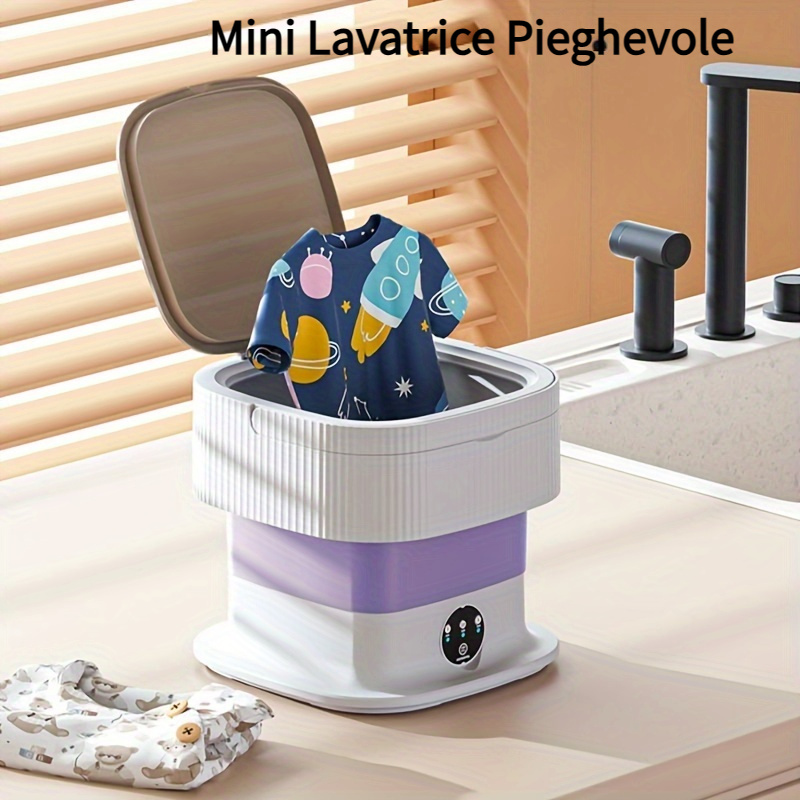 Mini Lavatrice Portatile Mini Lavatrice - Temu Italy