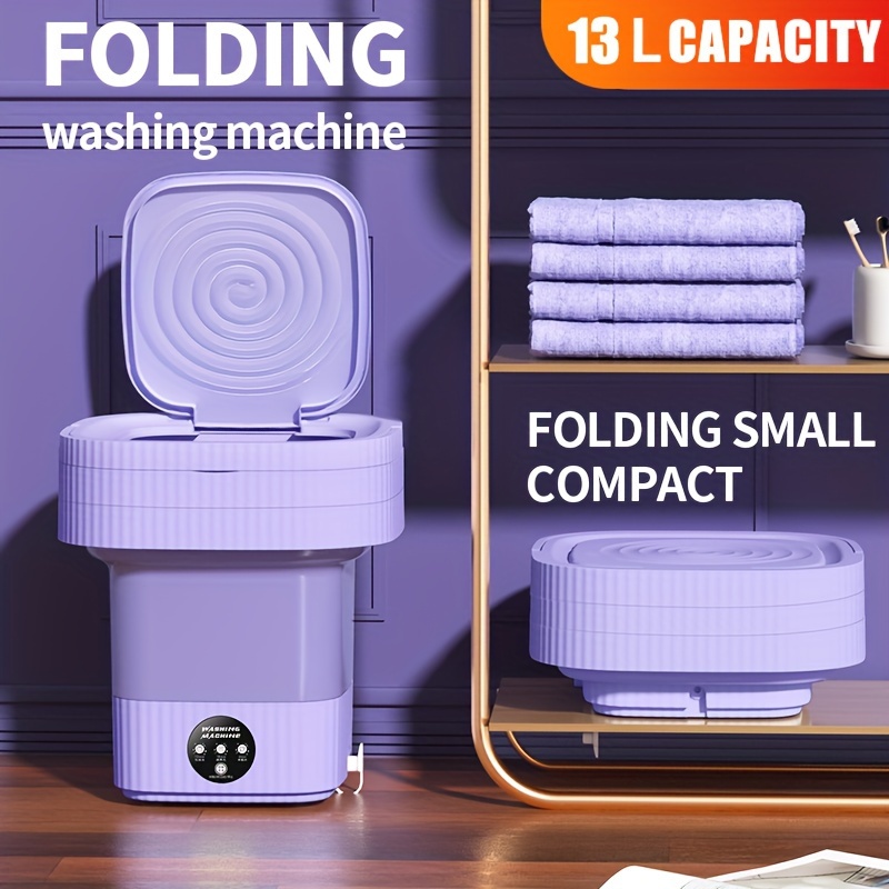  Secadora de ropa manual portátil, mini secadora compacta,  secadora de lavandería no eléctrica para RV, camping, escuela, apartamento,  dormitorio (rosa) : Electrodomésticos