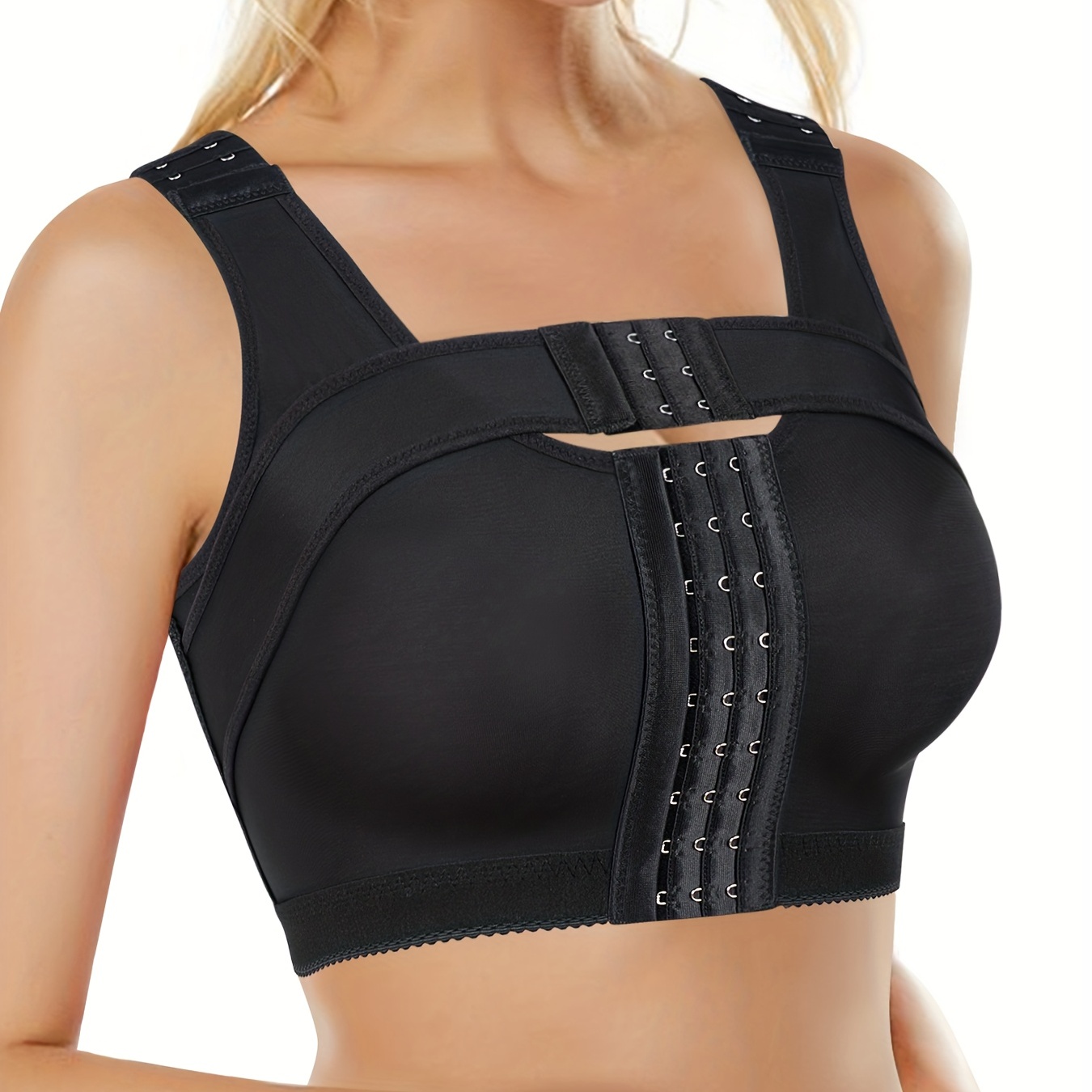 Front Opening Post Surgery Breast Removal Daily Bra Without - Temu Austria