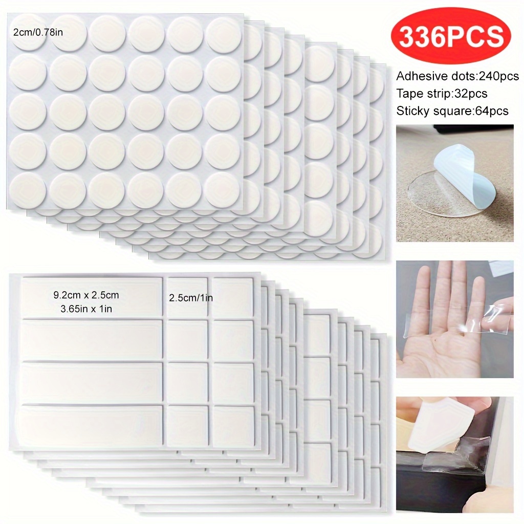 Clear Sticky Tack Poster Putty Museum Putty  Gel Glue Dots Double Sided  Mounting Putty Stick