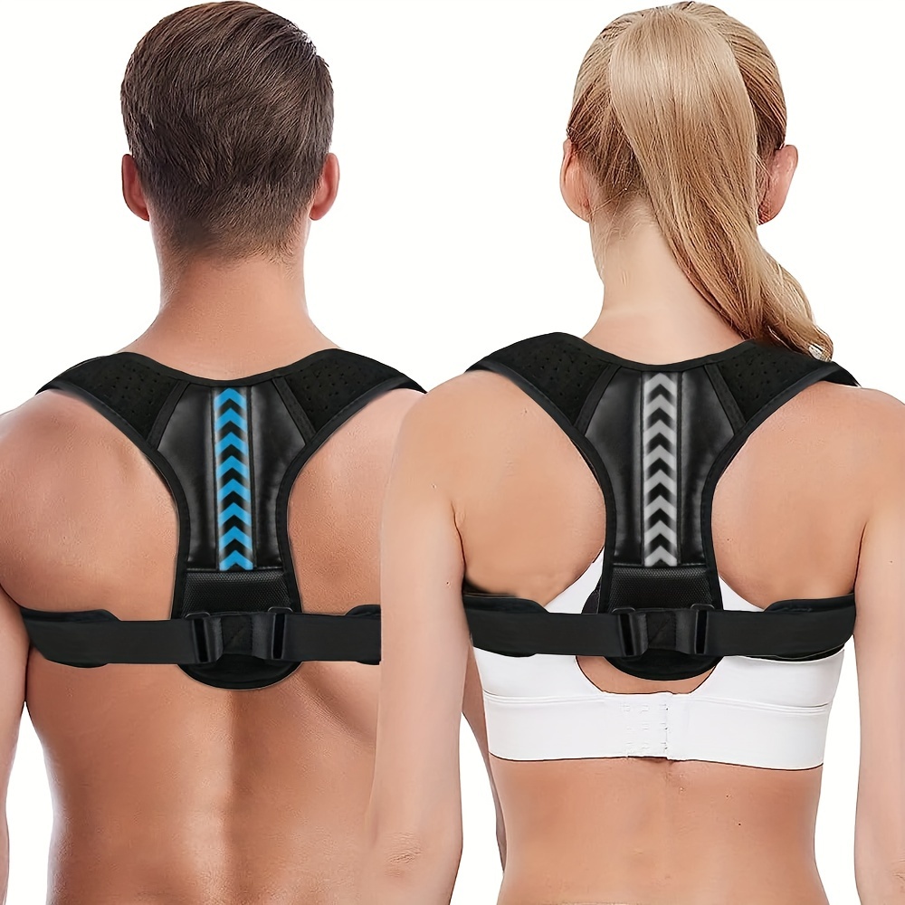 Back Brace Posture Corrector Men Women Magnetic Lumbar Back - Temu
