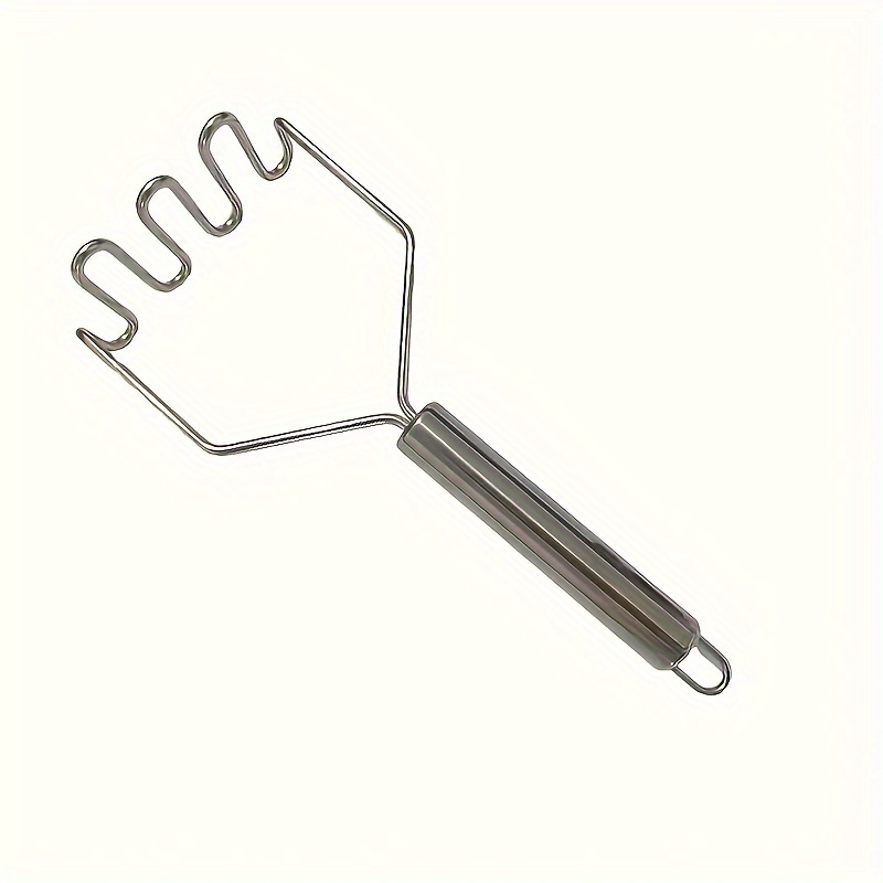 Potato Mashers Stainless Steel Bean Smasher Tools Household Potato Mashers,  Professional Metal Mashers, Kitchen Tools For Beans, Avocado, Vegetables  For Restaurants - Temu