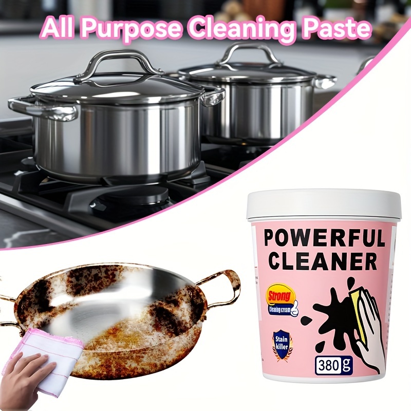 Cleaner Kitchen Washing Pot Bottom Black Scale Decontamination Household  Stainless Steel Cleaning Paste Powerful Oven Cookware - AliExpress