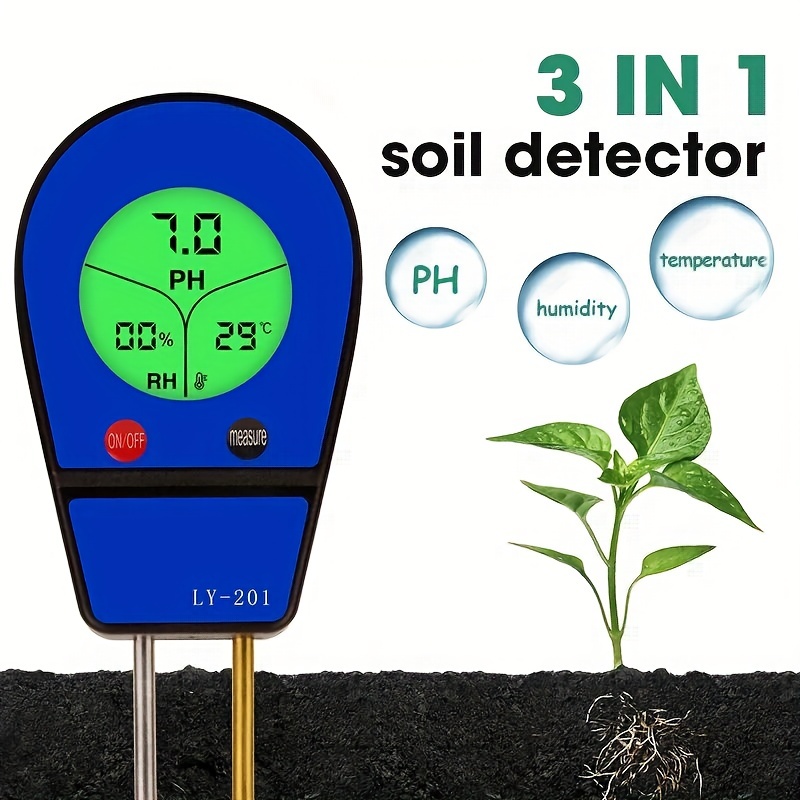 Ph mètre numérique du sol pour les jardiniers, testeur de ph direct
