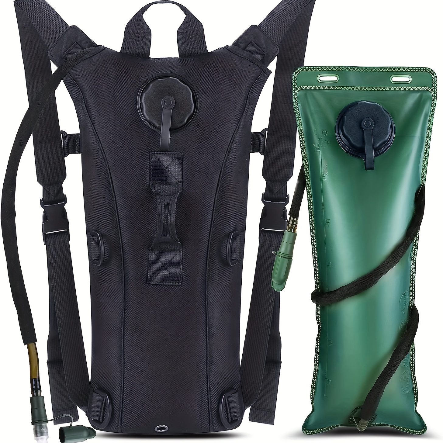 Mochila con correa de hombro para accesorios, bolsa táctica Molle  multifuncional militar EDC bolsillos para herramientas pequeñas y compactas  para