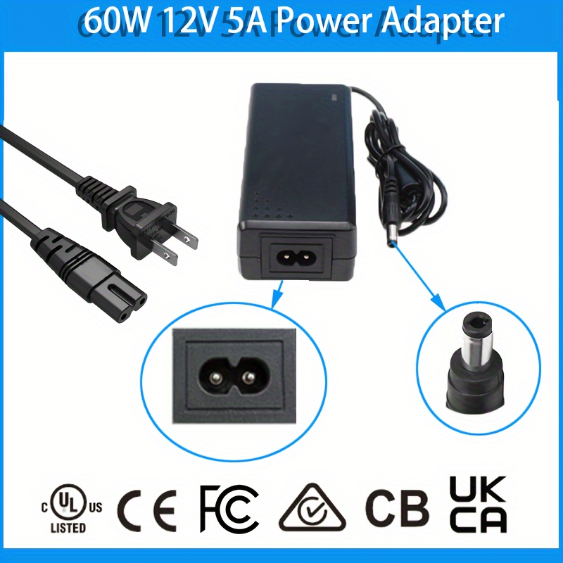 EC Power AD 9.8 Ft 12V 1A Power Supply AC Adapter India