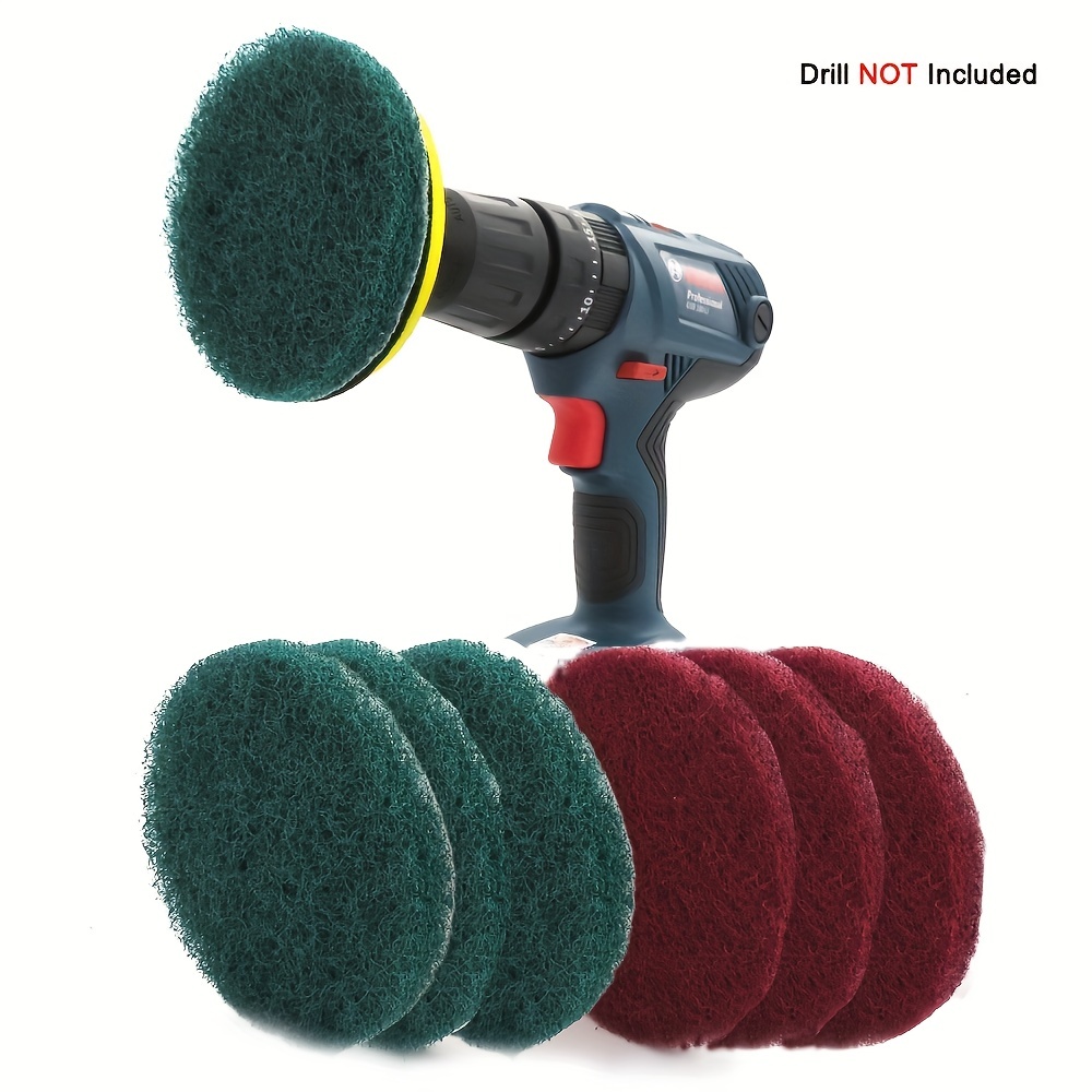 Drill Brush Set Power Scrubber Wash Cleaning Brushes Tool - Temu