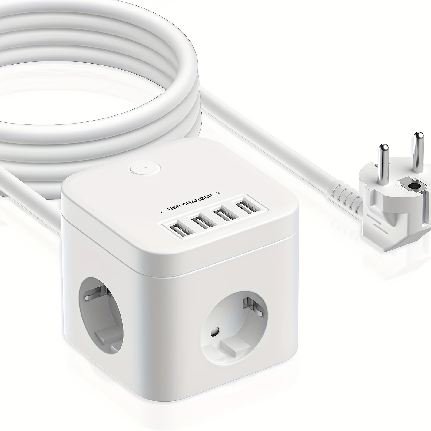 TESSAN Prise USB Multiple avec Interrupteur Bloc Multiprise Electrique pour  Bureau et Maison 2m Gris - Prise, multiprise et accessoires électriques -  Achat & prix