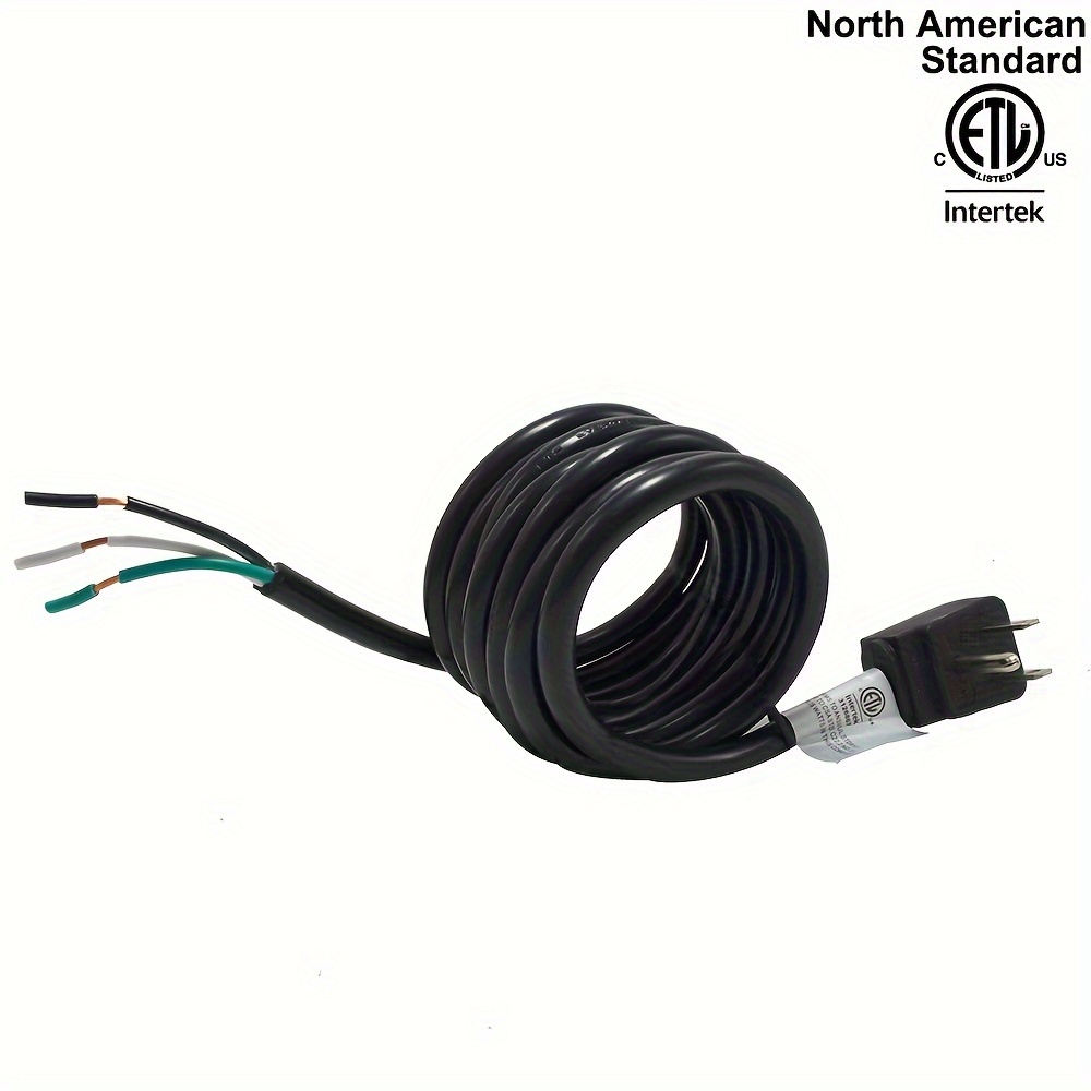 6ft us plug power cable cord