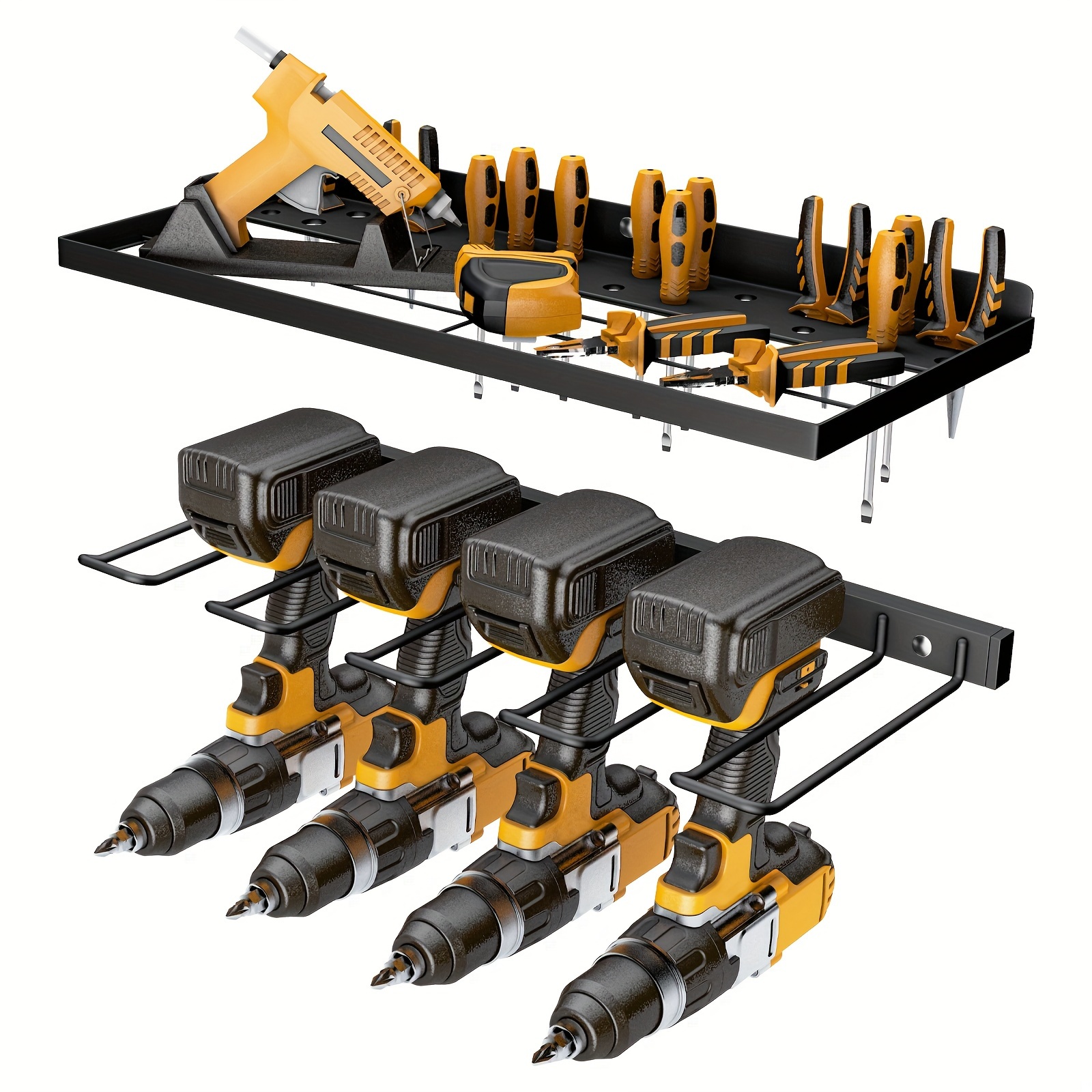 Organizador Herramientas Trabajo Pesado Montado En Pared - Temu