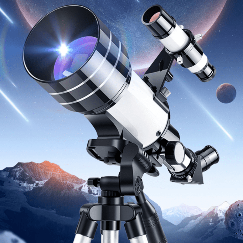 300x25 HD potentes prismáticos 5000M largo alcance plegable mini telescopio  profesional caza telescopio zoom militar HD BAK4 FMC óptica para deportes