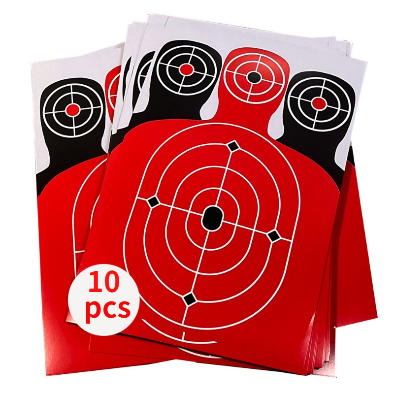 The Advanced 12-Target Multi-Angle Practice Target Set Contains 50 Target  Papers