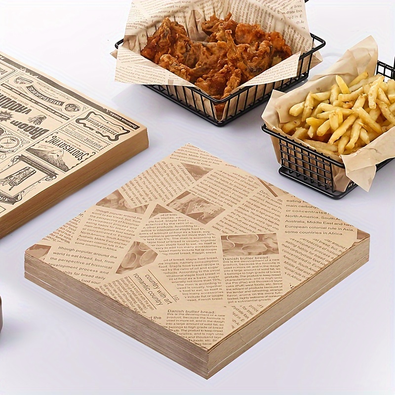 Dry Wax Deli Paper Deli Paper Paper Lining For Plastic Food - Temu