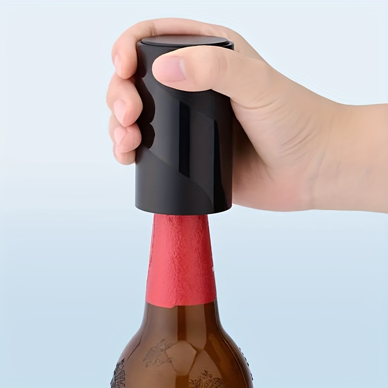 Bottle Opener for Arthritic Hand,Jar Opener for Old People, Children,  Women, Those with Weak Hands,Multifunctional Kitchen Gadgets (02-Black)