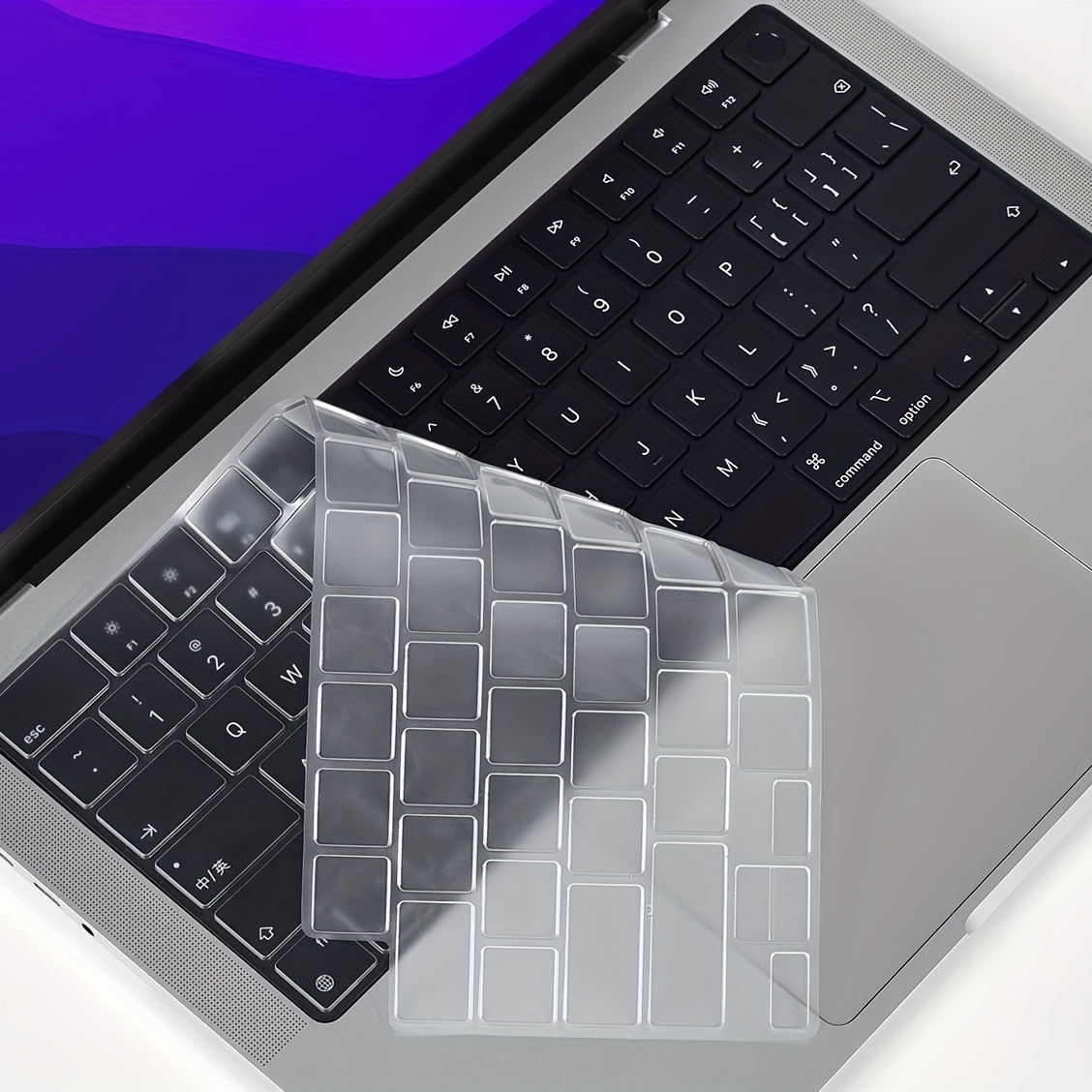 TECOOL Coque pour MacBook Pro 14 Pouces 2021 avec Puce M1 Pro/Max