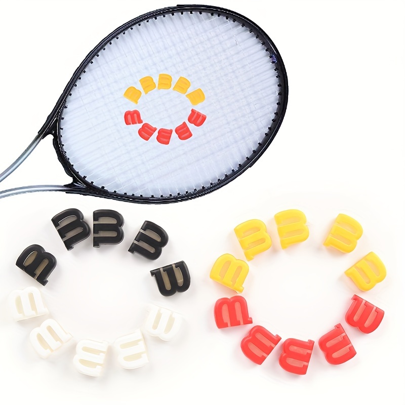 Raqueta de tenis Amortiguador de vibración Amortiguadores Antivibración  Silicona Accesorios deportivos para jugadores de tenis Reducir la vibración