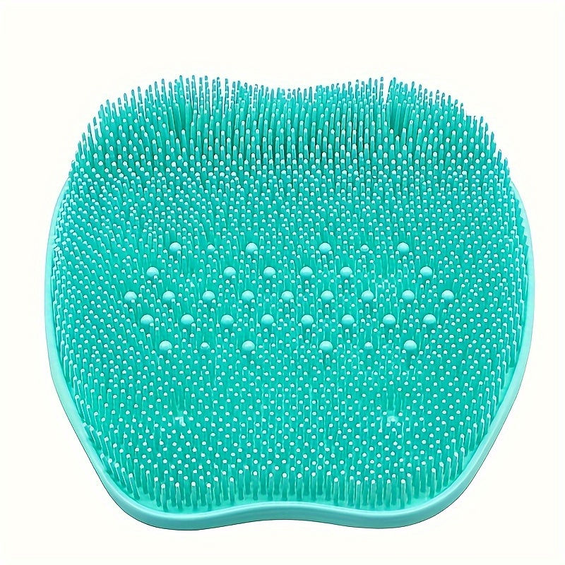 Silicone Bath Mats Shower Foot Scrubber Massager Cleaner Acupressure Mat  with Suction Cups Improve Circulation, Exfoliation - AliExpress