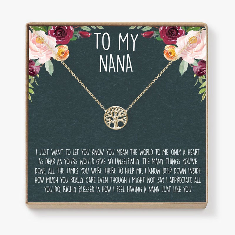 1pc Flower Charm Keychain Pendant Carved Slogan If Grandmas Were Flowers  I'd Pick You Small Gift For Grandma