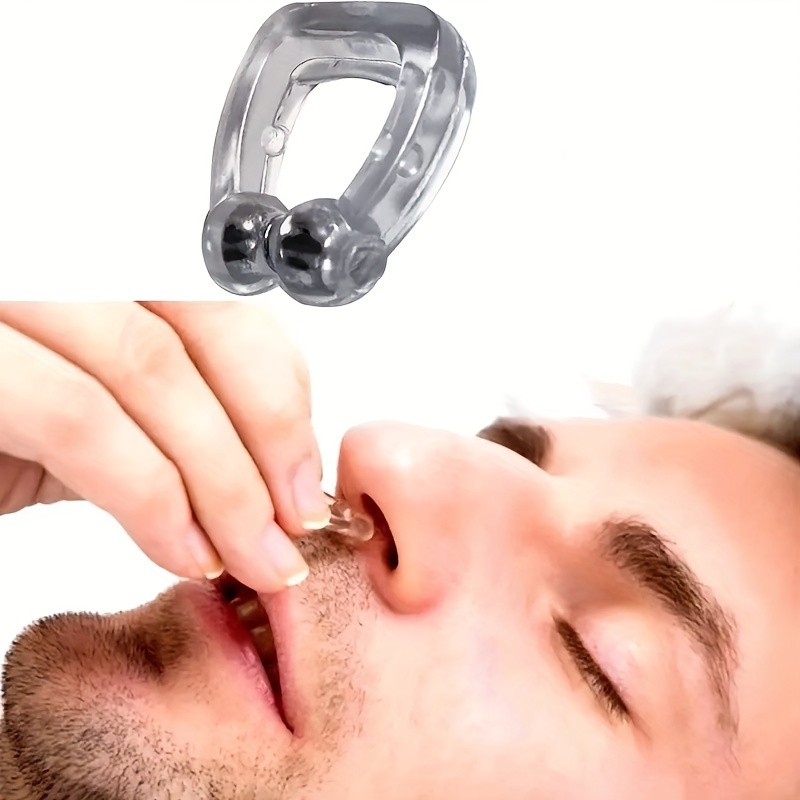 Comprar Dispositivo magnético antironquidos para dejar de roncar, Clip para  la nariz, fácil de respirar, mejora la ayuda para dormir, protector de  Apnea, dispositivo nocturno, 1/2/4 Uds.