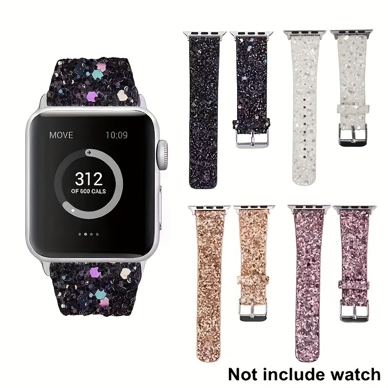 1set (5pcs)of silvery letter Y compatible with Samsung, Huawei, and Apple  watch band 49mm 45mm 44mm 42mm 41mm 40mm 38mm decorative ring compatible  with 20mm smartwatch strap, Compatible With Apple Watch Ultra