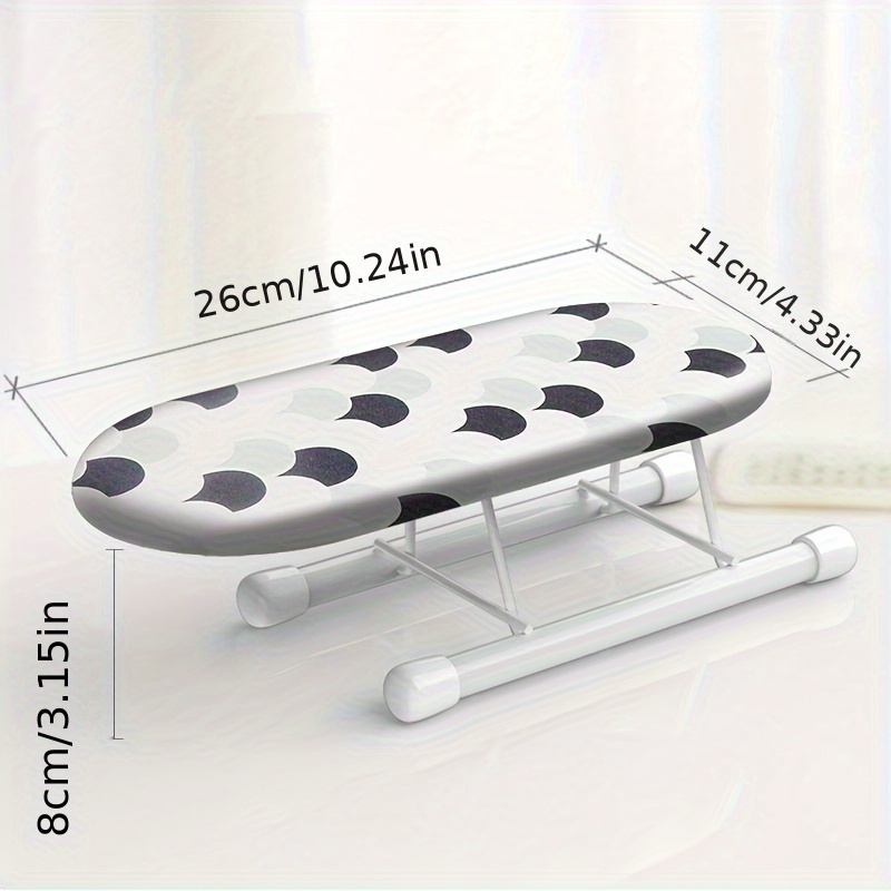 Veemoon Tabla de planchar Mini herramienta de planchado de ropa, taburete  de planchado, soporte de planchado plegable, tabla de manga de planchado