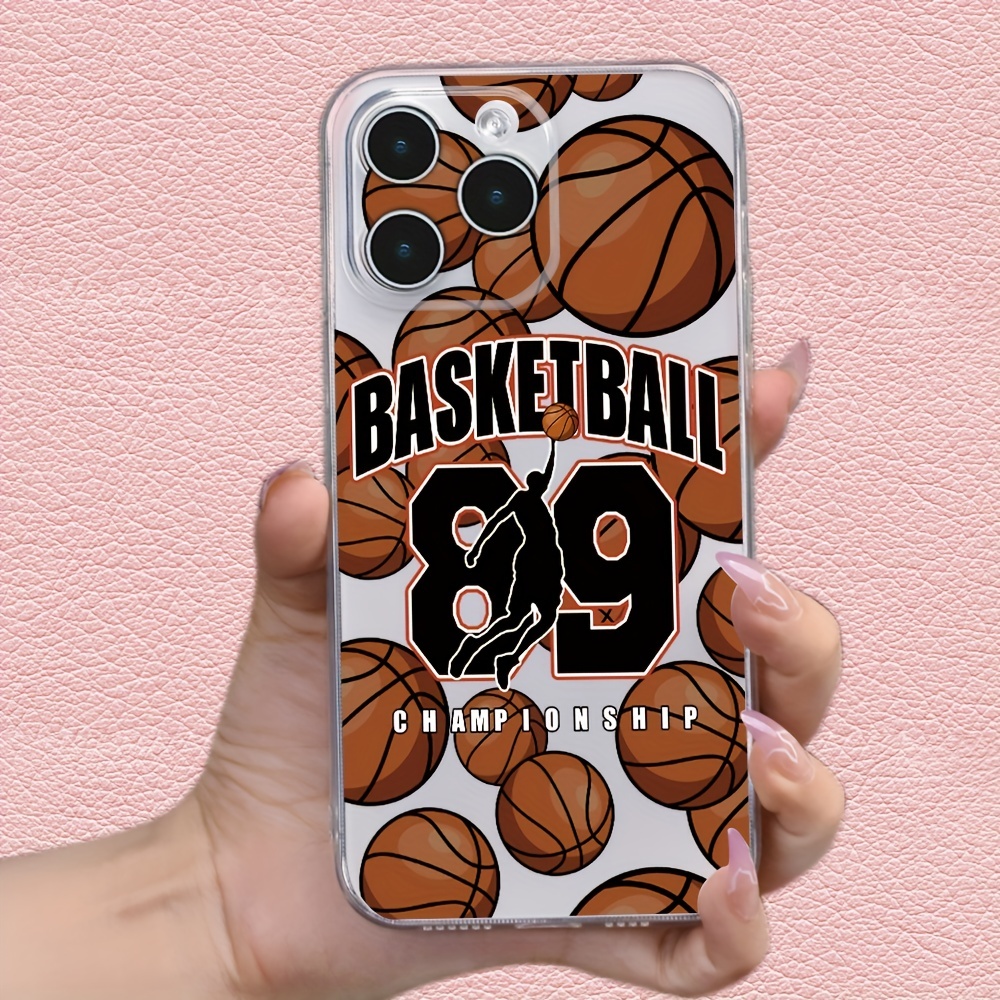 Funda Transparente De Lujo Para Teléfono Con Imagen De Cesta De Baloncesto Para  Iphone 15 Pro Max/Ultra/Iphone 15/Iphone 15 Pro /Iphone 15Plus - Temu Mexico