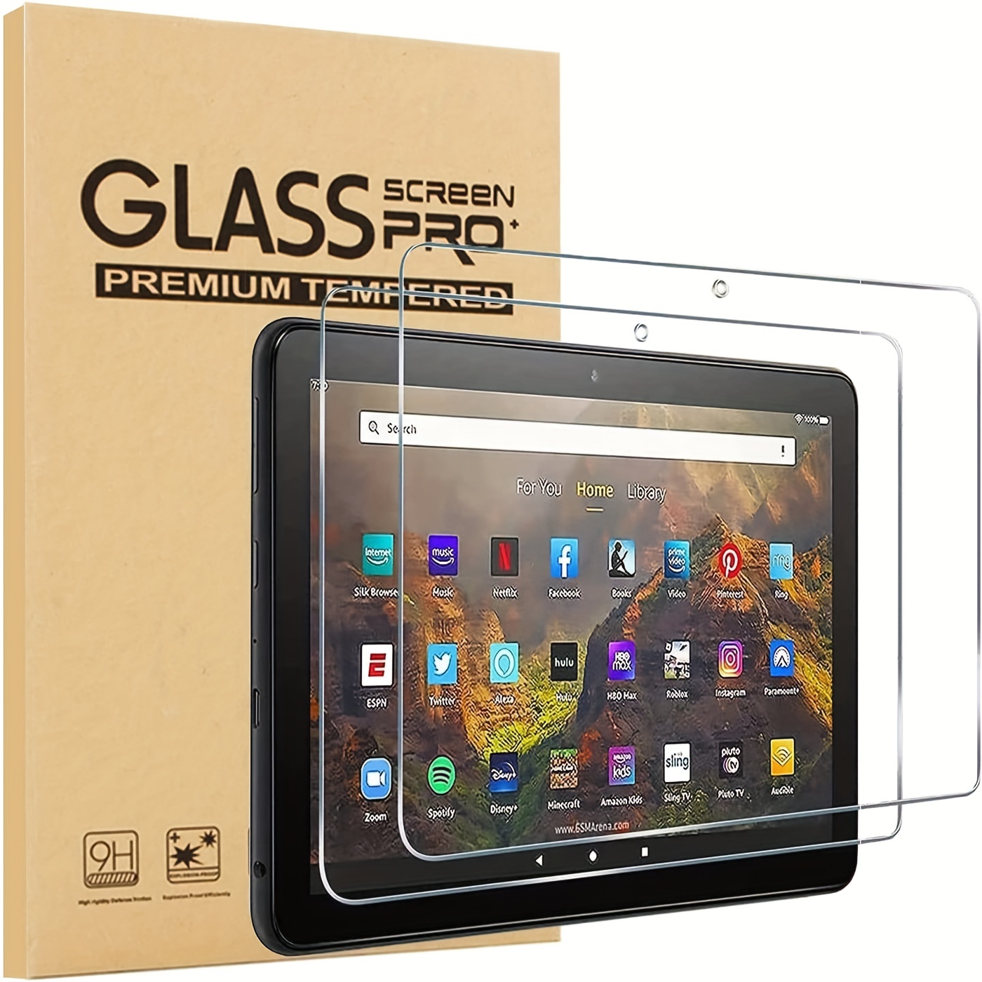 2PCS Tempered Glass Screen Protector For Kobo Libra H2O Kobo Libra
