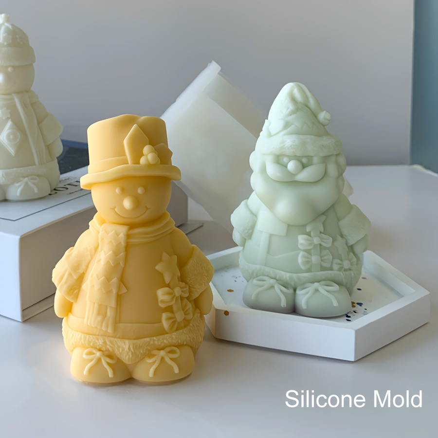 Donde comprar molde de silicona con forma de muñeco de nieve en Chile