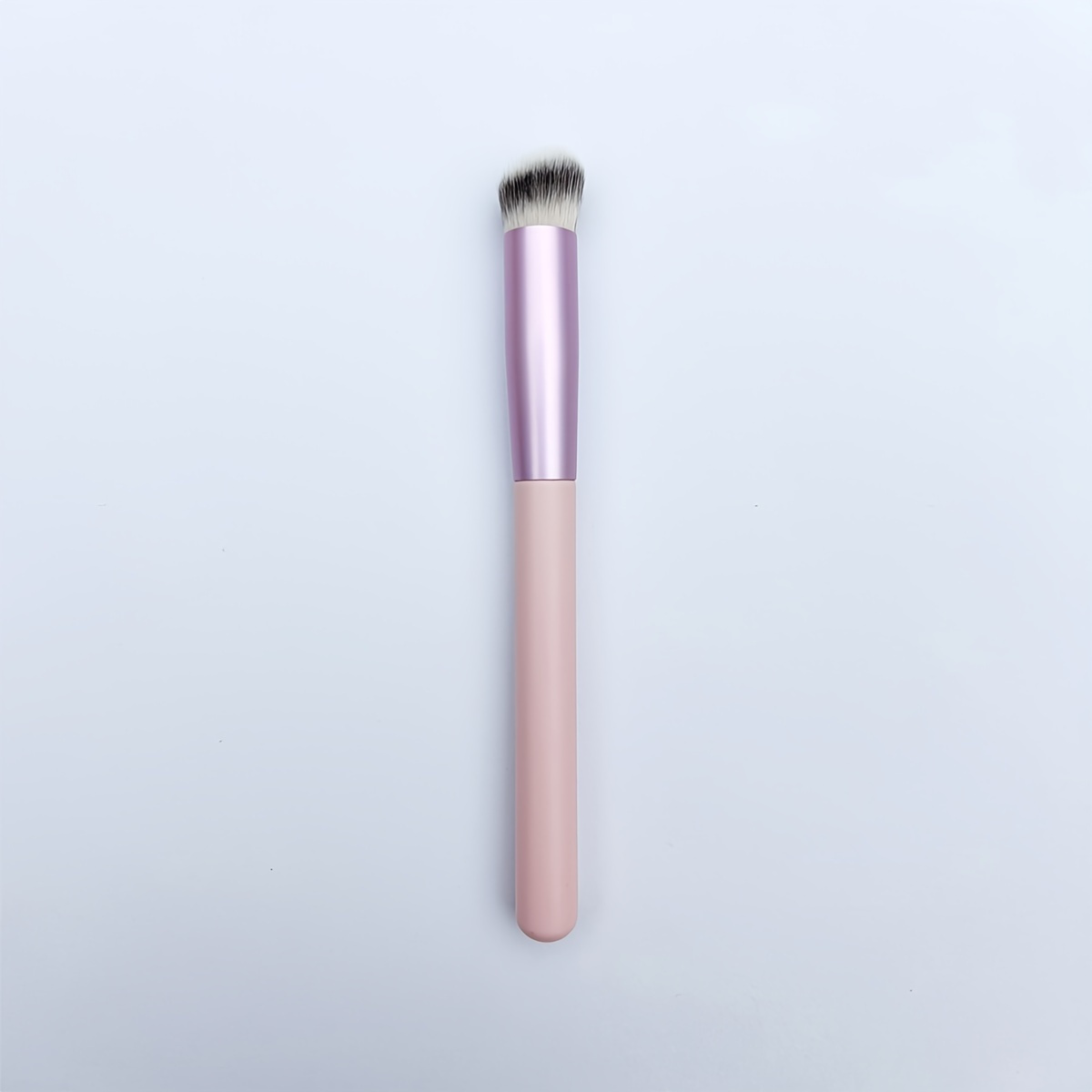 2pcs Mushroom-shaped Concealer Brush, Soft Round Top Brush For Tear Trough  Concealing