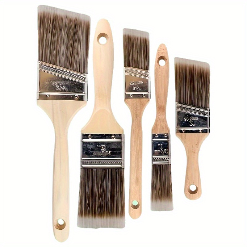 Pro Grade - Paint Brushes - 5 Ea - Paint Brush Set 