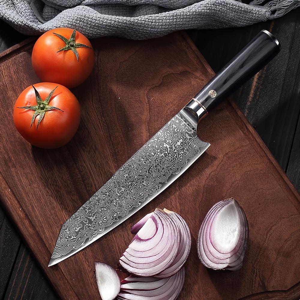 Kitchen Knife Japanese Chef Knives Set Professional Germany 1.4116 High  Carbon Steel Vegetable Santoku Bread Knife for Cooking