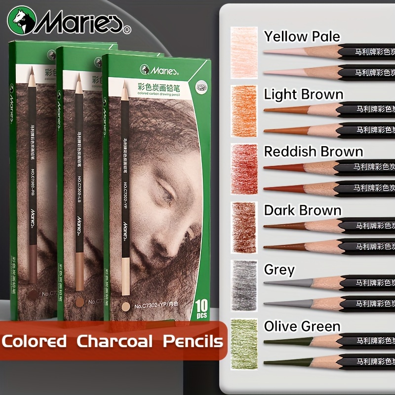 Kalour Pro Pastel Chalk Colored Pencils, Colors,color Charcoal