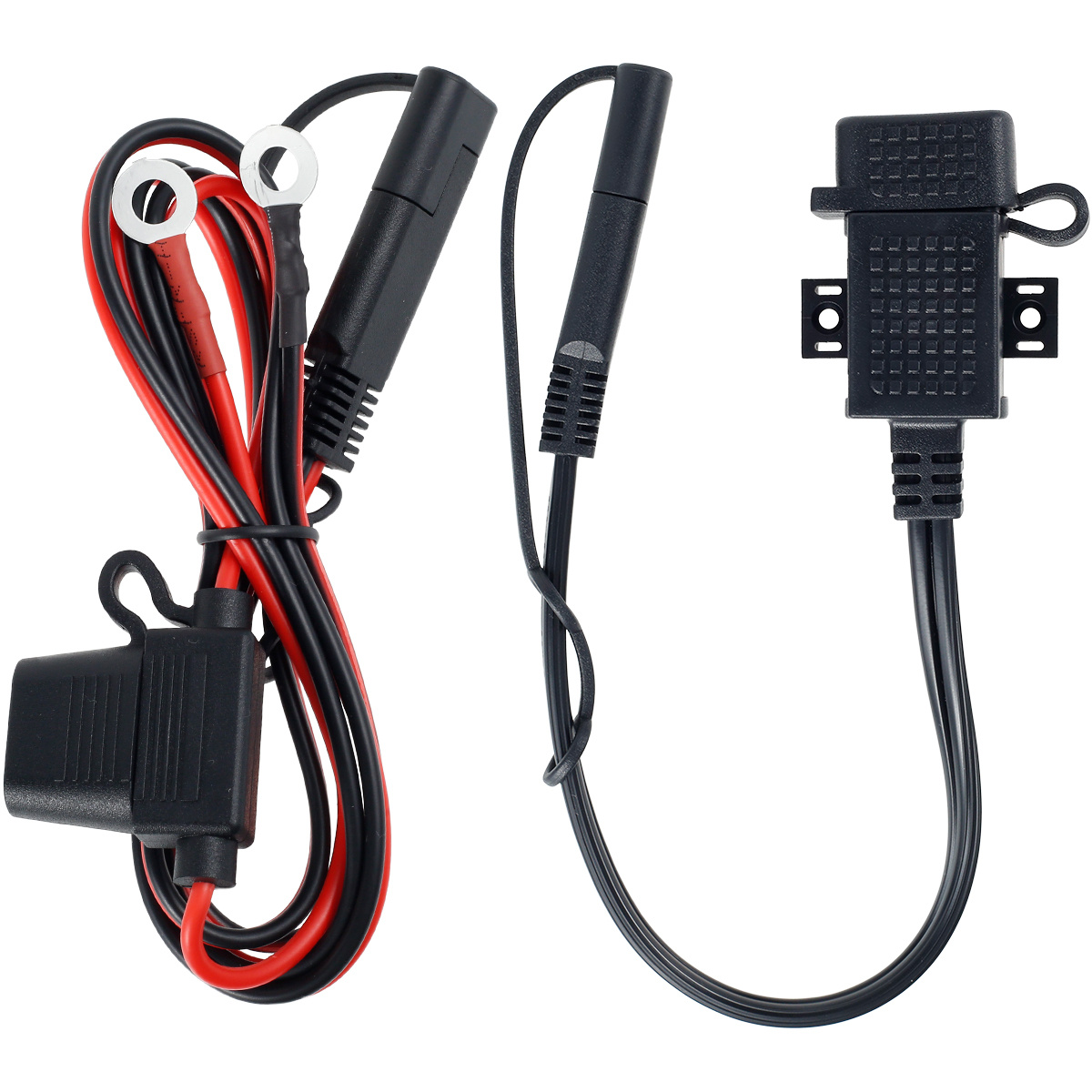 Waterproof Motorcycle SAE to USB Charger Adapter Cable Inline Fuse Phone  GPS US